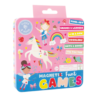 Floss & Rock Magnetic Games Tin Rainbow Fairy