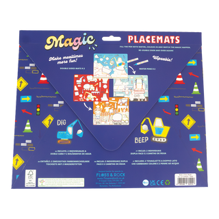 Floss & Rock Magic Water Placemats Construction