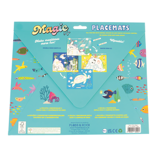 Floss & Rock Magic Water Placemats Ocean