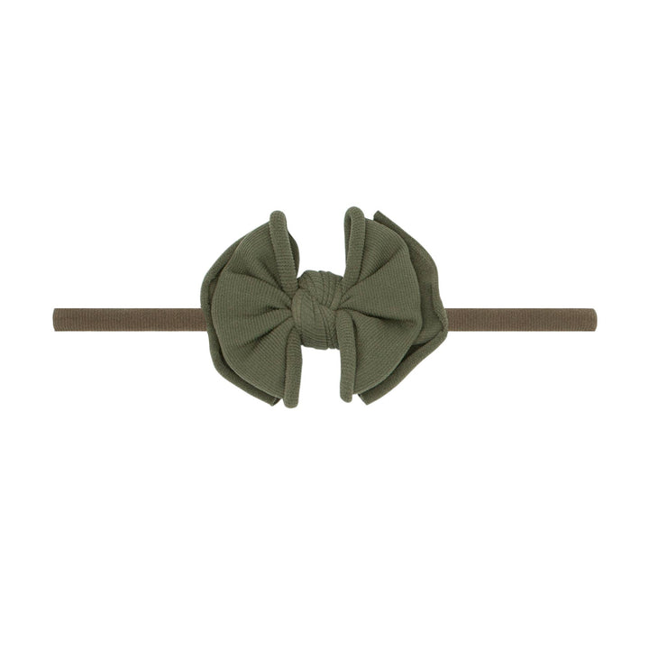 Baby Bling Bows - BABY FAB SKINNY: army green