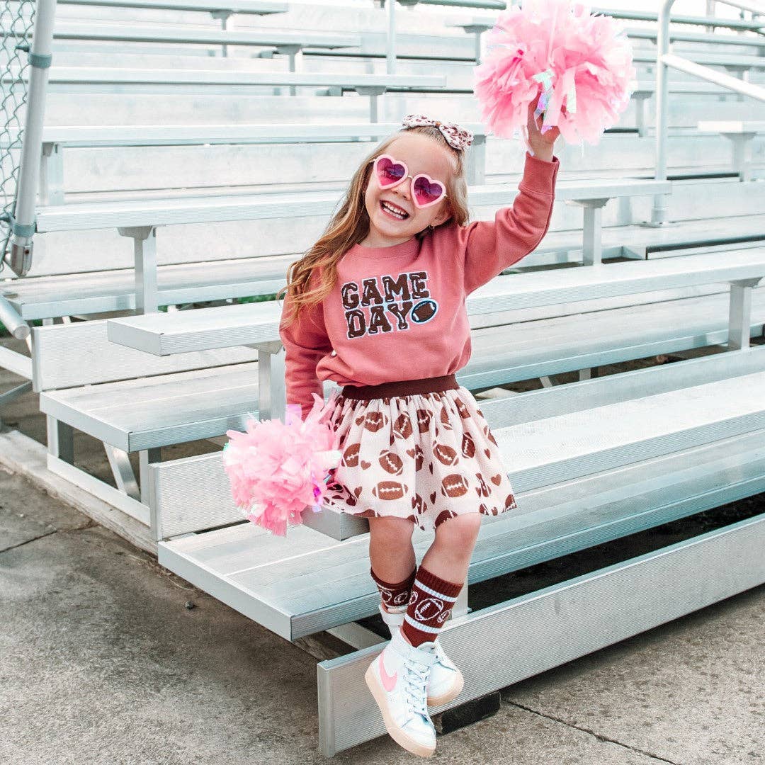 Sweet Wink - Football Love Tutu - Dress Up Skirt - Kids Game Day Tutu