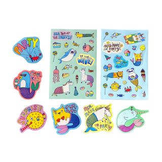 OOLY Stickiville Stickers: Mermade To Party - Scented