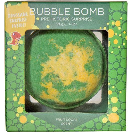 Two Sisters Spa - Dinosaur Kids Bath Bombs Gift Set with Toys Inside – 1 Pack