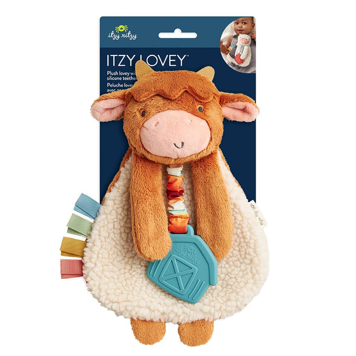 Itzy Ritzy -  Itzy Friends Lovey™ Plush Highland Cow