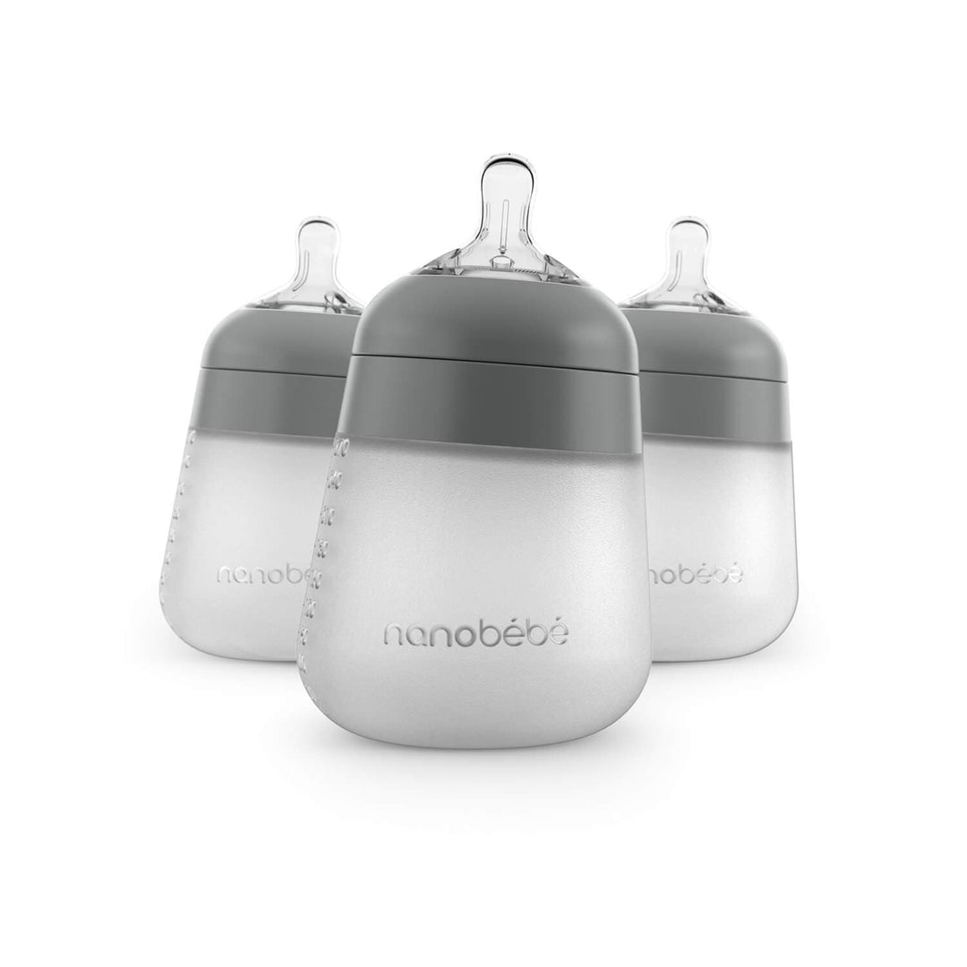 Nanobebe US - 9oz Flexy Silicone Baby Bottle