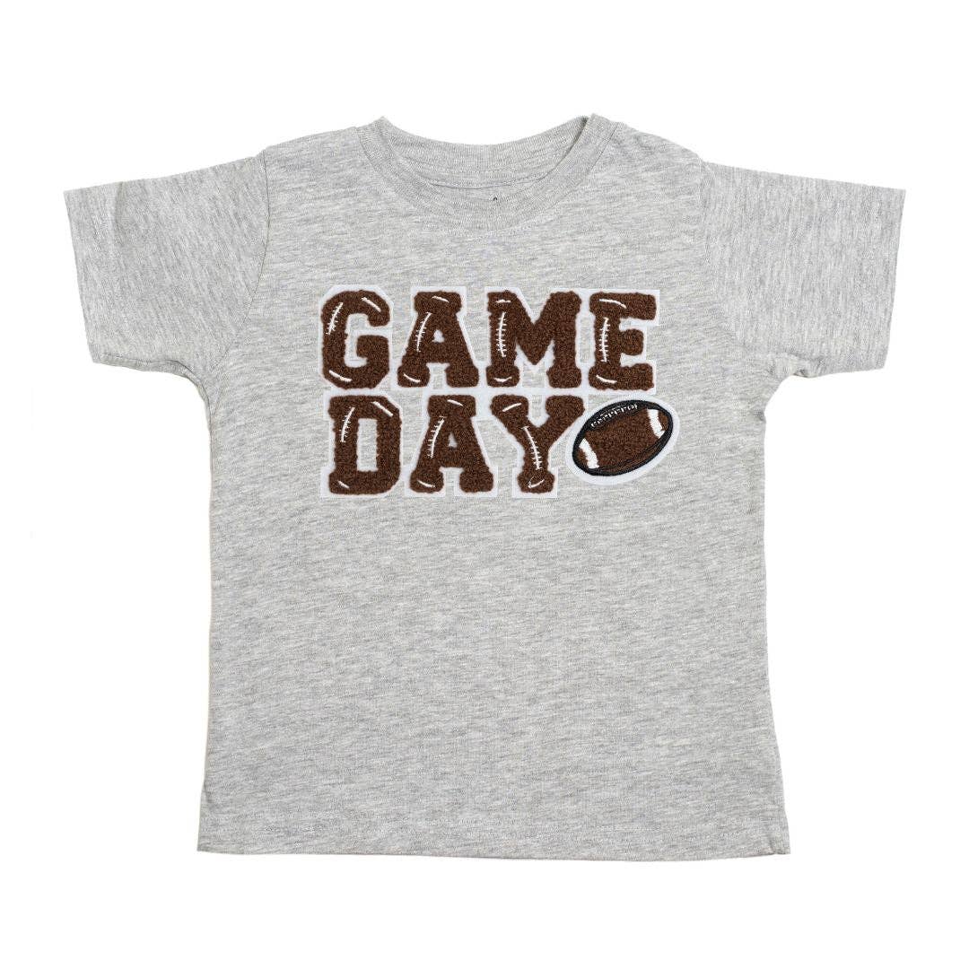 Sweet Wink - Game Day Patch Short Sleeve T-Shirt - Kids Football Tee