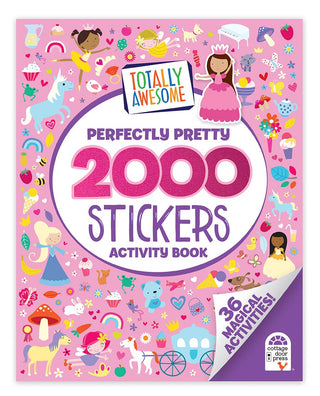 Cottage Door Press - Totally Awesome Perfectly Pretty 2000 Stickers Activity Book