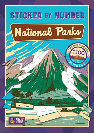 Cottage Door Press - National Parks: Sticker-by-Number Activity Book
