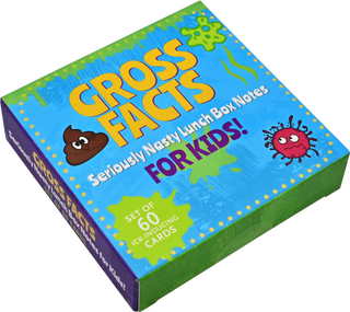 Peter Pauper Press - Gross Facts Lunch Box Notes for Kids!,Gross Facts Lunch Box Notes for Kids!