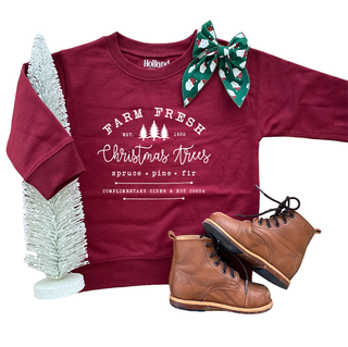 Holland Ave Clothing - Fresh Farm | Kids & Adult Christmas Sweatshirt