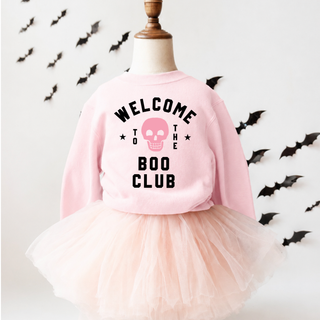 Holland Ave Clothing - Boo Club | Girls Fall + Halloween Sweatshirt