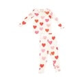 Angel Dear Big Hearts L/S Loungewear Set