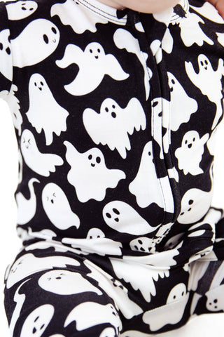 Dreamiere Paranormal Naptivity Convertible Footie | Haunted Noir