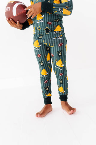 Kiki + Lulu - Wisconsin Football Kids Pajamas