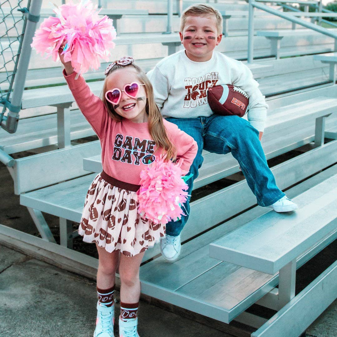 Sweet Wink - Football Love Tutu - Dress Up Skirt - Kids Game Day Tutu