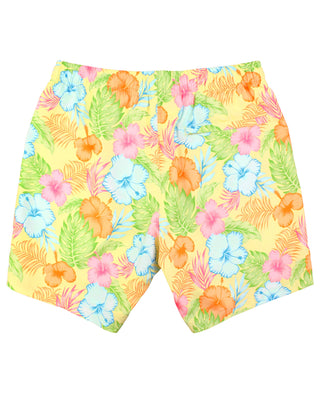 RuffleButts + RuggedButts - Happy Hula Men's Swim Trunks