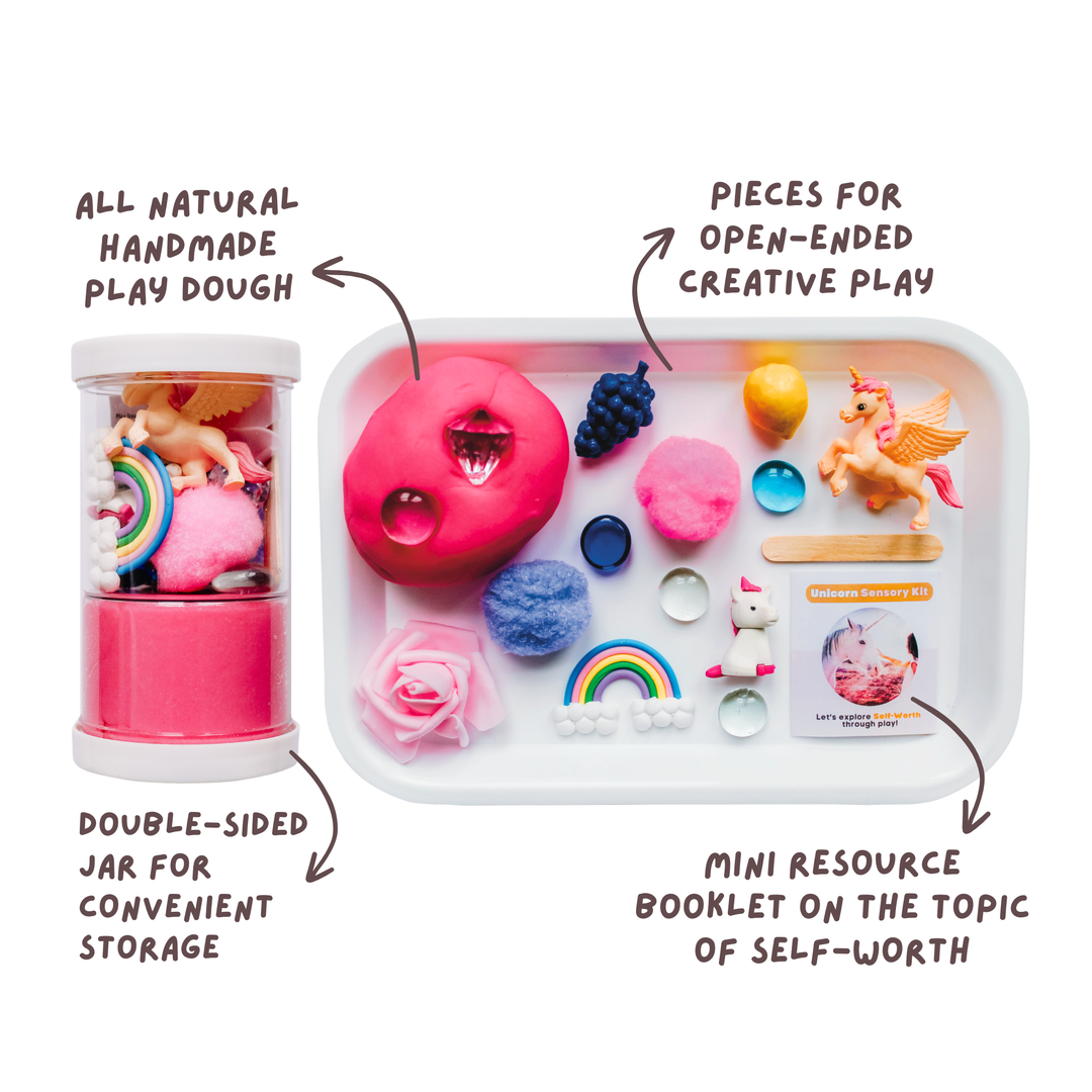 Present Not Perfect Play Co - Children's Unicorns Sensory Play Kit