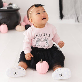 Sweet Wink - Onyx Bow Tutu Skirt - Kids Boutique Clothing - Halloween