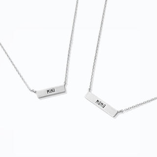 Fashion City - Gold-Dipped Mama Mini Necklace Set