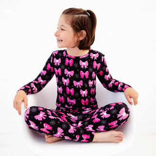 Dreamiere - Bewitched Bows Two Piece Pajama Set