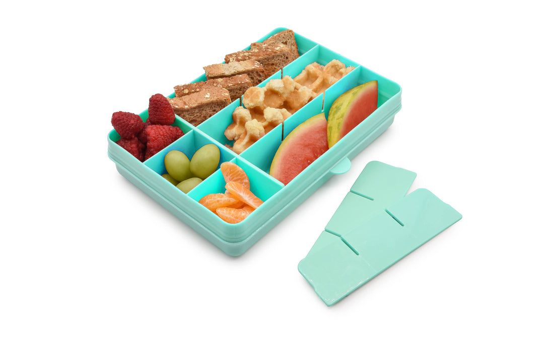 melii - Snackle Box, Divided Snack Container with 12 Compartments