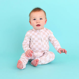 Gigi and Max - Oakley Zip Bamboo Baby Pajama Sleepies Little Baby