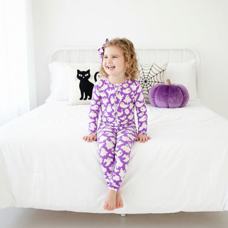 Dreamiere - Paranormal Naptivity Convertible Footie - Phantom Purple