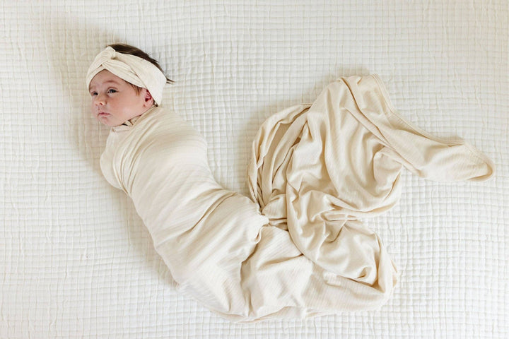 Lou Lou & Company - Quinn Ribbed Swaddle Blanket