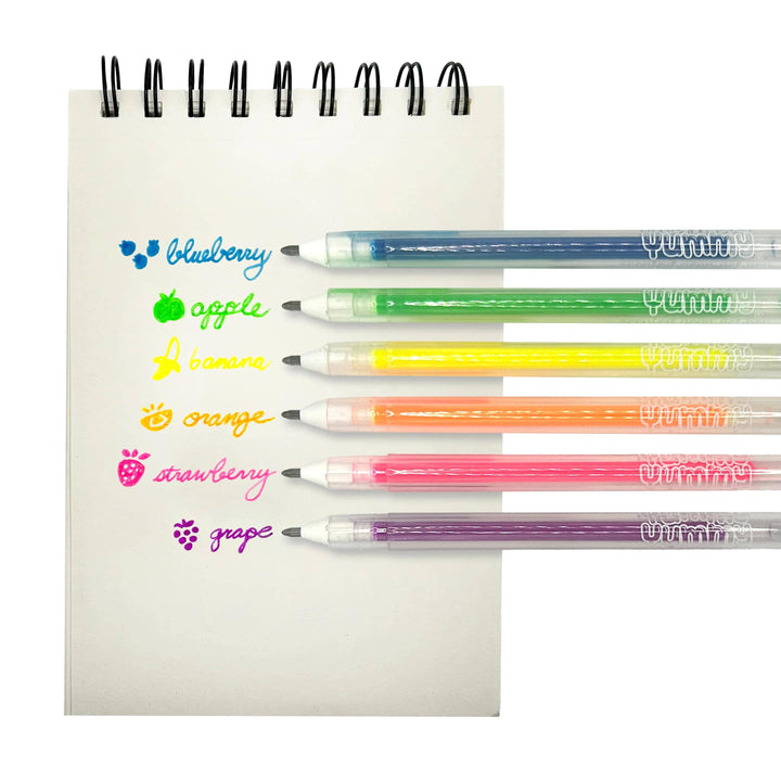 OOLY - Yummy Yummy Scented Gel Pens - Neon (Set of 6)