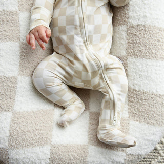 Gigi and Max - Oakley Zip Bamboo Baby Pajama Sleepies Little Baby
