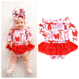 Gigi and Max - Rosalie TUTU Valentines Day Bamboo Baby Clothing Dress