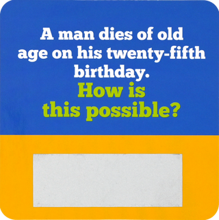 Peter Pauper Press Lunch Box Riddles Scratch-Off Deck | 60 Cards