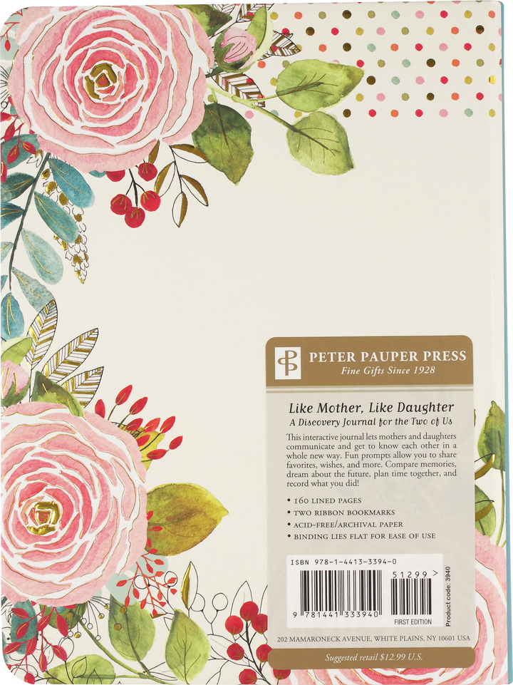 Peter Pauper Press - Like Mother, Like Daughter Journal (Modern Classic Edition)