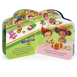 Cottage Door Press - A Little Elf Shaped Christmas Board Book