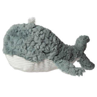 Mary Meyer - Slate Blue Putty Whale Plush Toy with Creamy White Underside