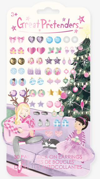 Great Pretenders Holiday Sticker Earrings