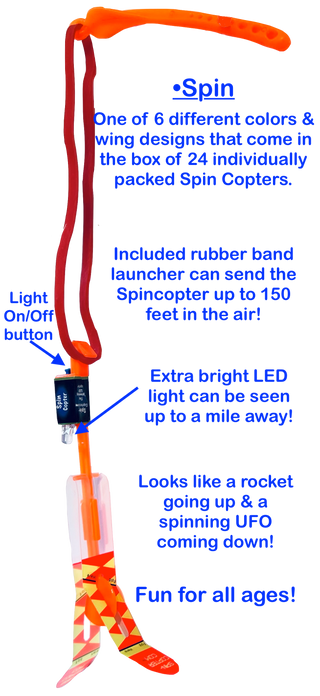 Spin Copter - LED Spin Copter