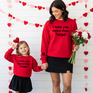 Holland Ave Clothing - More Than Target | Kids + Adult Valentines Sweatshirt