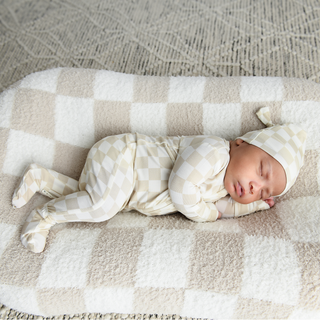 Gigi and Max - Oakley Zip Bamboo Baby Pajama Sleepies Little Baby