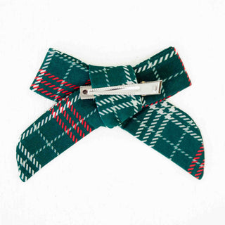 Dreamiere - Dasher's Plaid Pigtail Bow Clip Set