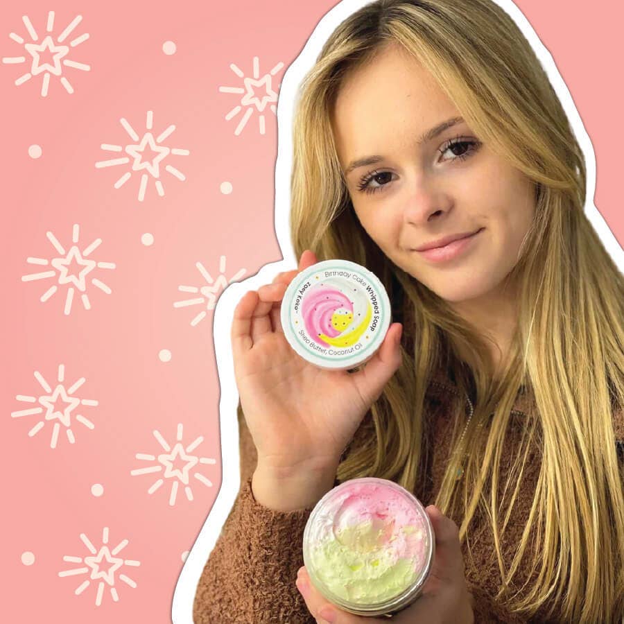 Zoey Koko - Birthday Cake Whipped Soap