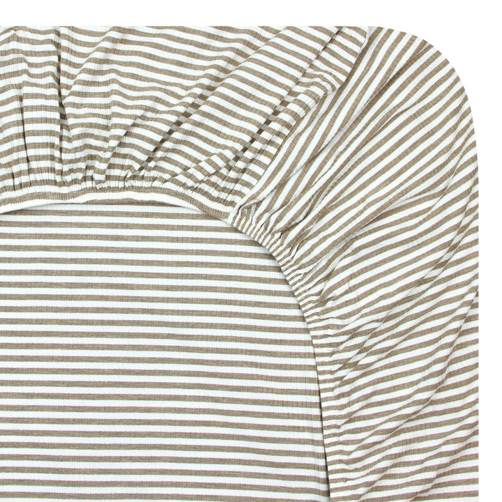 Lou Lou & Company - Indy Ribbed Crib Sheet