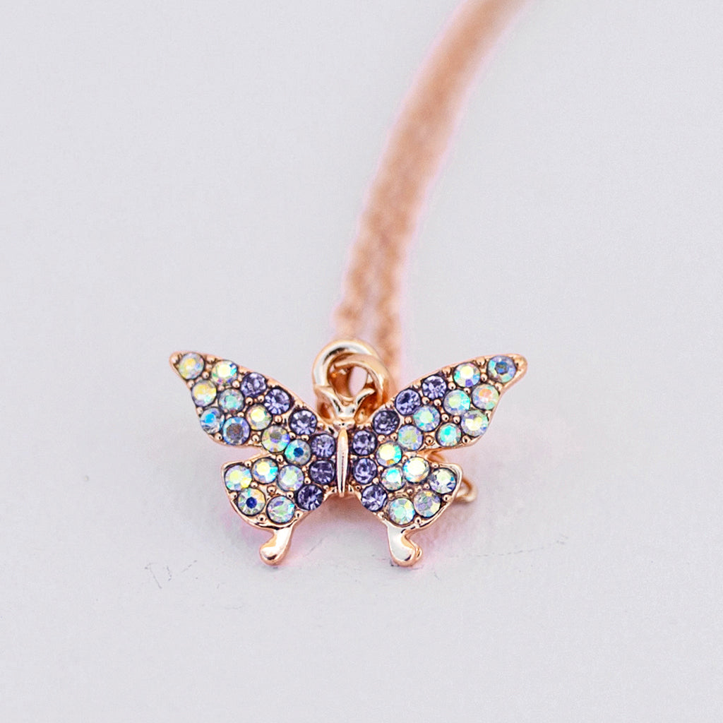 Great Pretenders Boutique Butterfly Gem Necklace