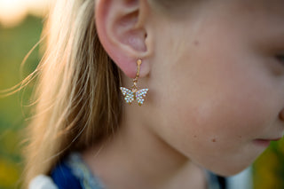 Great Pretenders Boutique Butterfly Clip Earrings