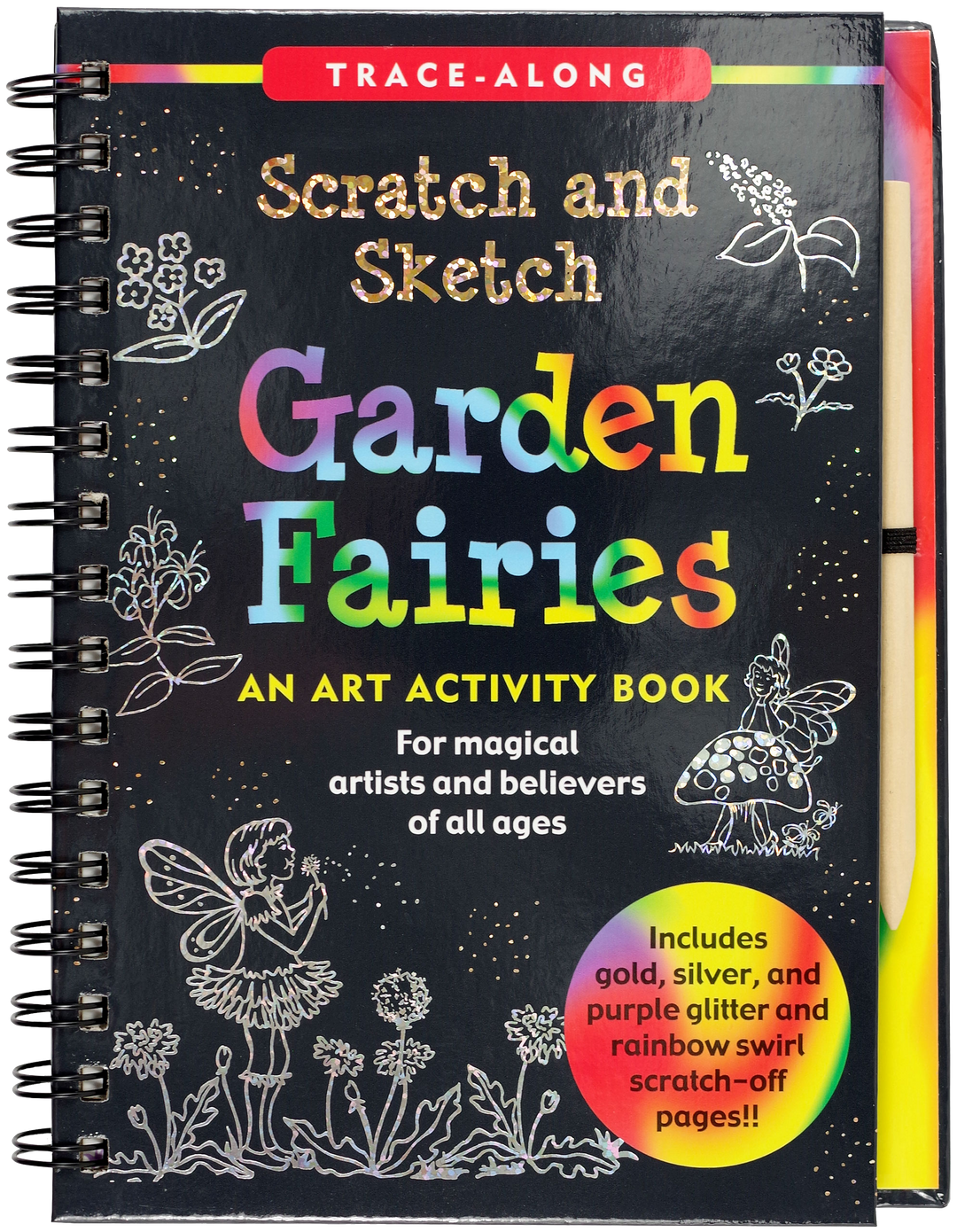 Peter Pauper Press - Scratch & Sketch™ Garden Fairies