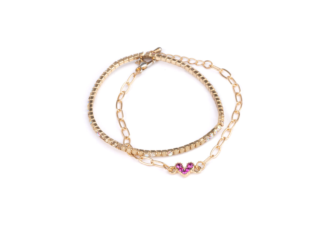 Great Pretenders Boutique Chic Linked with Love Bracelet