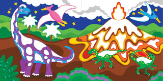 Peter Pauper Press - Color-By-Dots Sticker Book - Dinosaurs