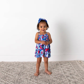 Gigi and Max - Presley Floral Clip Bow Hair Accessory Matching Toddler Kids