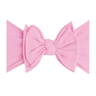 Baby Bling Bows - Baby Bling® FAB-BOW-LOUS® nylon bow headband: neon pink