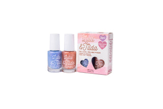 Great Pretenders Lulu & Tilda Peelable Nail Polish 2 Pack Boho Chic & Swift Forever